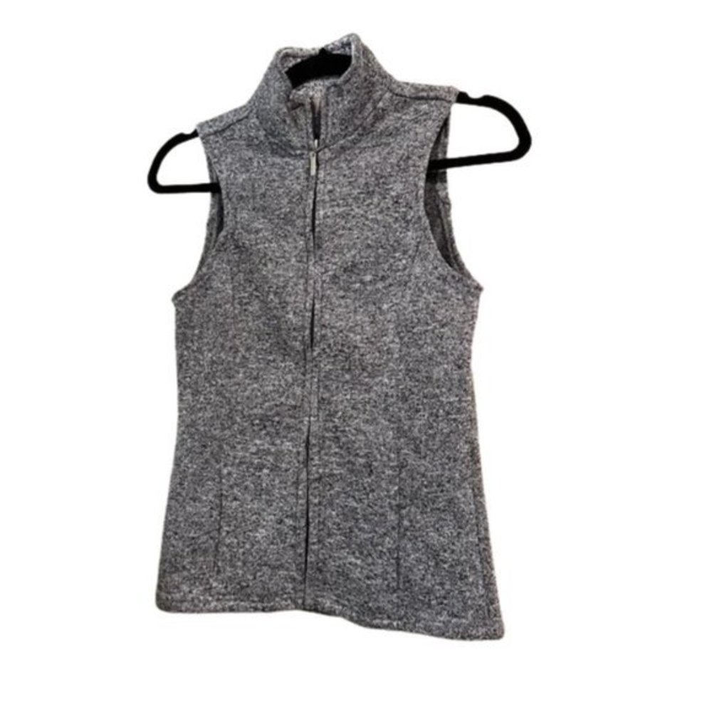 CHEBELLA Womens Gray Marl Vest